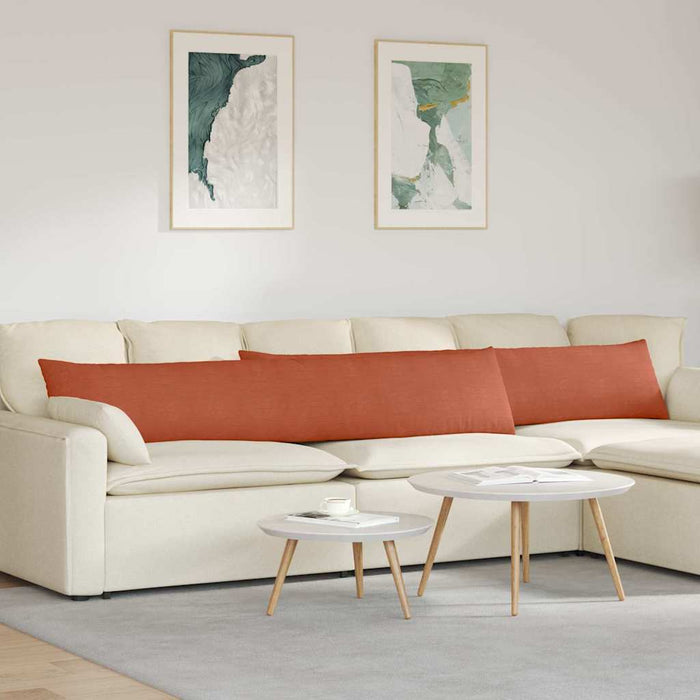 Perne pentru canapea 2 pcs Roșu portocalie 200 x 40 cm - WALTI WALTI