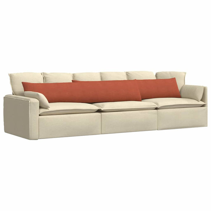 Perne pentru canapea 2 pcs Roșu portocalie 200 x 40 cm - WALTI WALTI