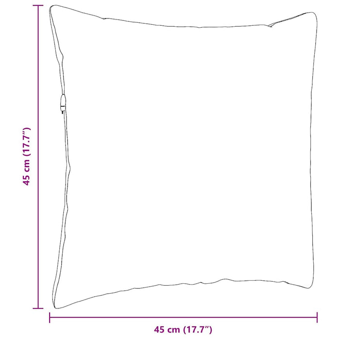 Perne pentru canapea 2 pcs Roșu Vin 45 x 45 cm țesătură - WALTI WALTI