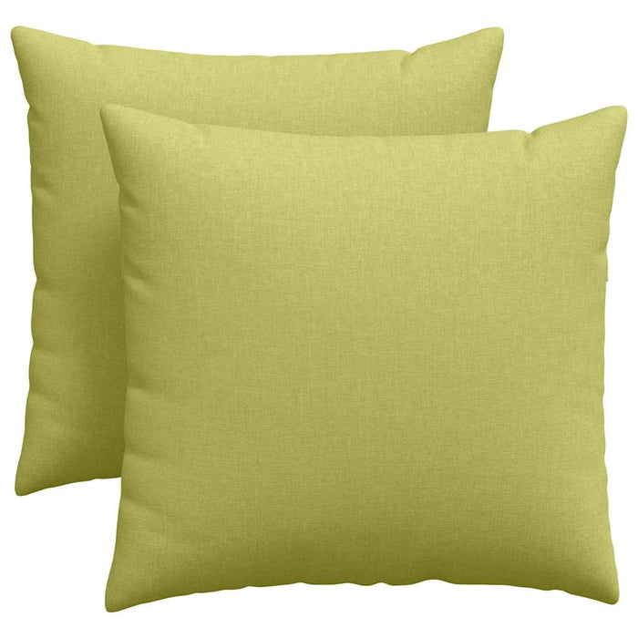 Perne pentru canapea 2 pcs Verde deschis 45 x 45 cm țesătură - WALTI WALTI