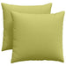 Perne pentru canapea 2 pcs Verde deschis 45 x 45 cm țesătură - WALTI WALTI