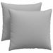 Perne pentru canapea 2 pcs Gri nori 45 x 45 cm țesătură - WALTI WALTI