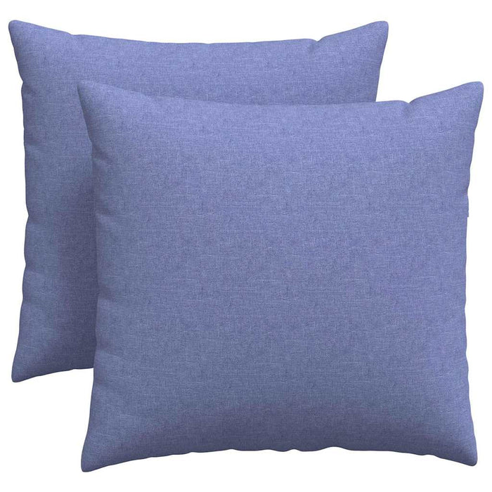 Perne pentru canapea 2 pcs Albastru Jeans 45 x 45 cm țesătură - WALTI WALTI