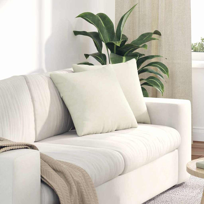 Perne pentru canapea 2 pcs Crem 45 x 45 cm - WALTI WALTI