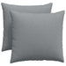 Perne pentru canapea 2 pcs Gri deschis 50 x 50 cm țesătură - WALTI WALTI