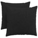 Perne pentru canapea 2 pcs Negru 50 x 50 cm țesătură - WALTI WALTI