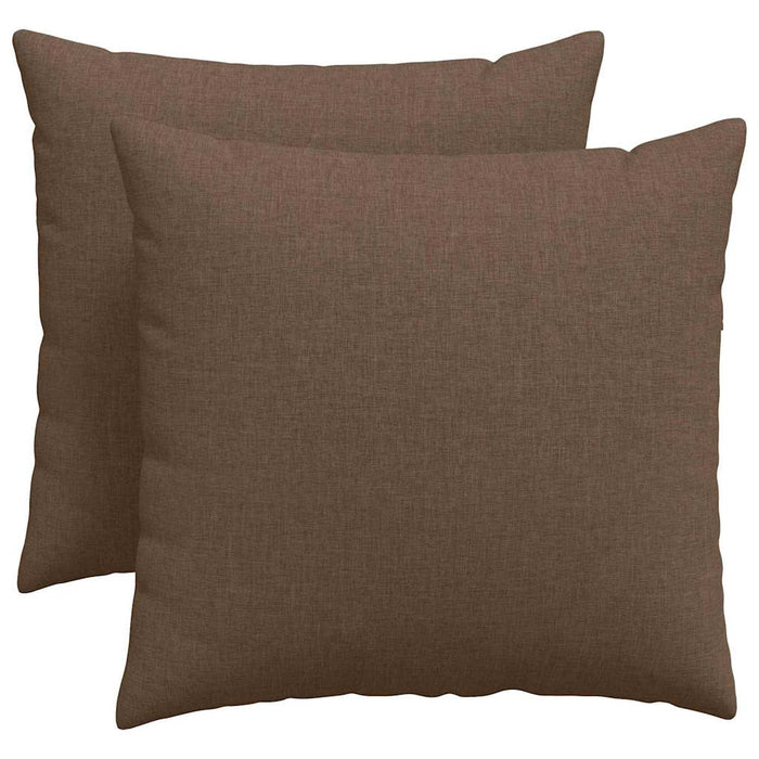 Perne pentru canapea 2 pcs Maro 50 x 50 cm țesătură - WALTI WALTI