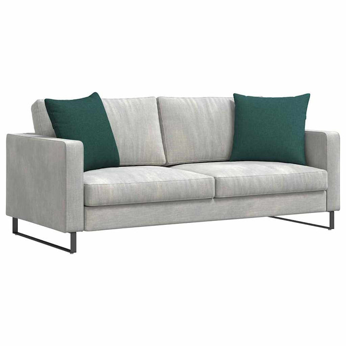 Perne pentru canapea 2 pcs Verde închis 50 x 50 cm țesătură - WALTI WALTI