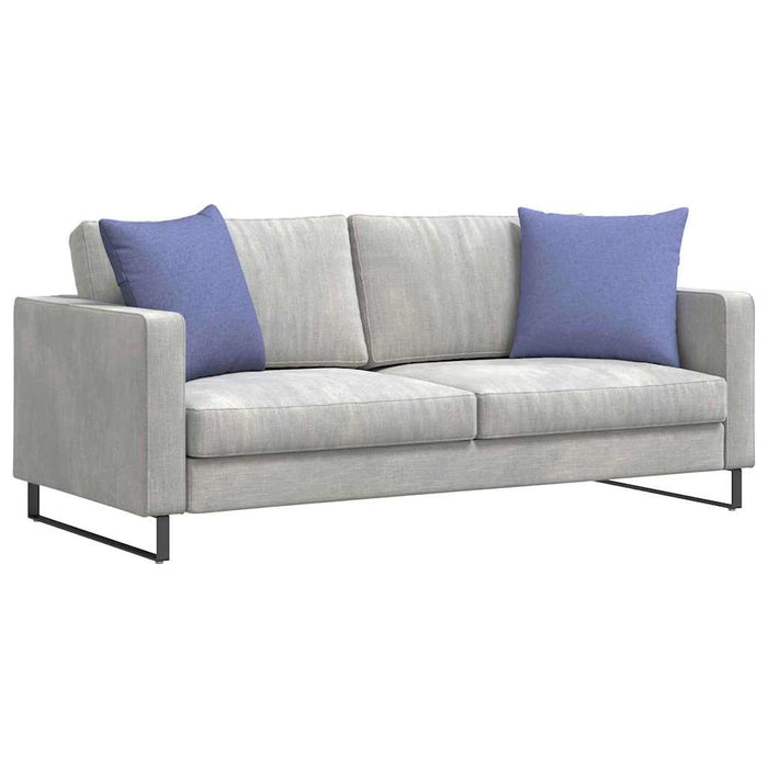 Perne pentru canapea 2 pcs Albastru Jeans 50 x 50 cm țesătură - WALTI WALTI