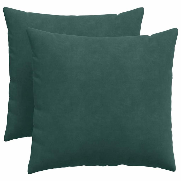 Perne pentru canapea 2 pcs Verde închis 50 x 50 cm - WALTI WALTI