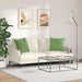 Perne pentru canapea 2 pcs Verde deschis 50 x 50 cm - WALTI WALTI