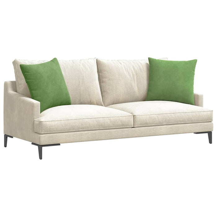 Perne pentru canapea 2 pcs Verde deschis 50 x 50 cm - WALTI WALTI