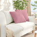 Perne pentru canapea 2 pcs Roz 50 x 50 cm Țesătură din corduroy - WALTI WALTI