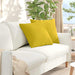 Perne pentru canapea 2 pcs Galben 50 x 50 cm - WALTI WALTI