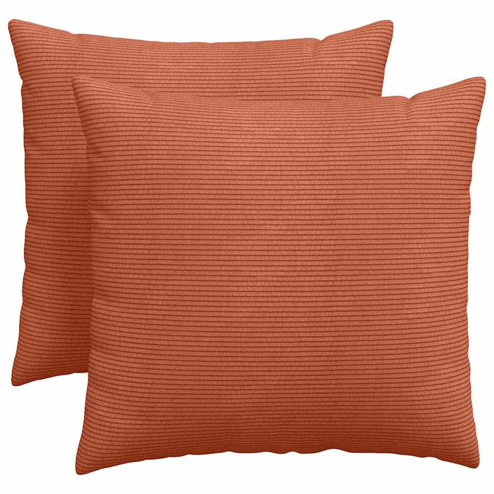Perne pentru canapea 2 pcs Roșu portocalie 50 x 50 cm - WALTI WALTI