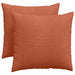 Perne pentru canapea 2 pcs Roșu portocalie 50 x 50 cm - WALTI WALTI