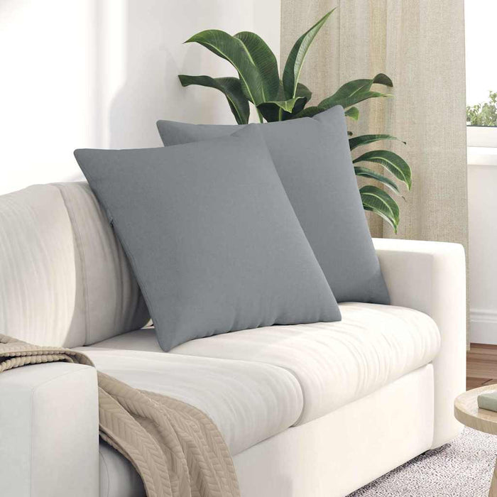 Perne pentru canapea 2 pcs Gri deschis 60 x 60 cm țesătură - WALTI WALTI