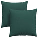 Perne pentru canapea 2 pcs Verde închis 60 x 60 cm țesătură - WALTI WALTI