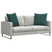 Perne pentru canapea 2 pcs Verde închis 60 x 60 cm țesătură - WALTI WALTI