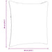 Perne pentru canapea 2 pcs Verde închis 60 x 60 cm țesătură - WALTI WALTI