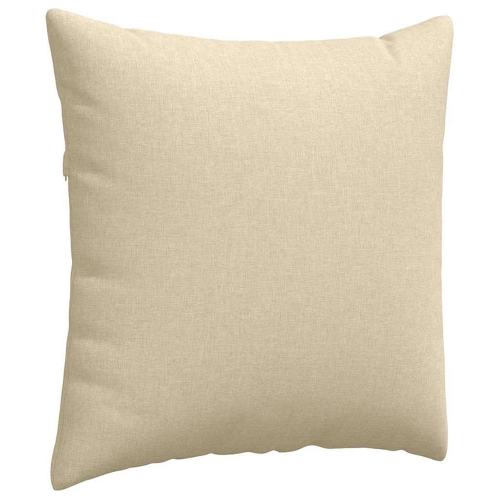 Perne pentru canapea 2 pcs Crem 60 x 60 cm țesătură - WALTI WALTI