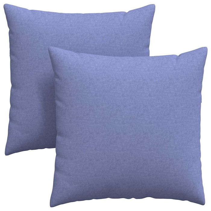 Perne pentru canapea 2 pcs Albastru Jeans 60 x 60 cm țesătură - WALTI WALTI