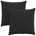 Perne pentru canapea 2 pcs Negru 60 x 60 cm - WALTI WALTI
