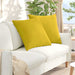 Perne pentru canapea 2 pcs Galben 60 x 60 cm - WALTI WALTI