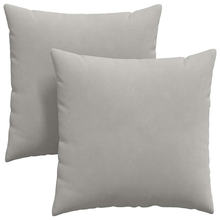 Perne pentru canapea 2 pcs Gri deschis 60 x 60 cm țesătură - WALTI WALTI