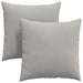 Perne pentru canapea 2 pcs Gri deschis 60 x 60 cm țesătură - WALTI WALTI