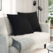 Perne pentru canapea 2 pcs Negru 60 x 60 cm țesătură - WALTI WALTI