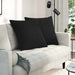 Perne pentru canapea 2 pcs Negru 80 x 80 cm țesătură - WALTI WALTI