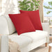Perne pentru canapea 2 pcs Roșu 80 x 80 cm țesătură - WALTI WALTI