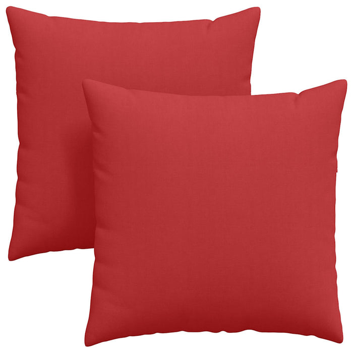 Perne pentru canapea 2 pcs Roșu 80 x 80 cm țesătură - WALTI WALTI