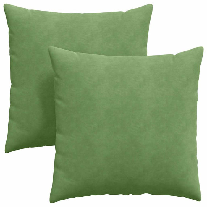 Perne pentru canapea 2 pcs Lysegrønn 80 x 80 cm - WALTI WALTI