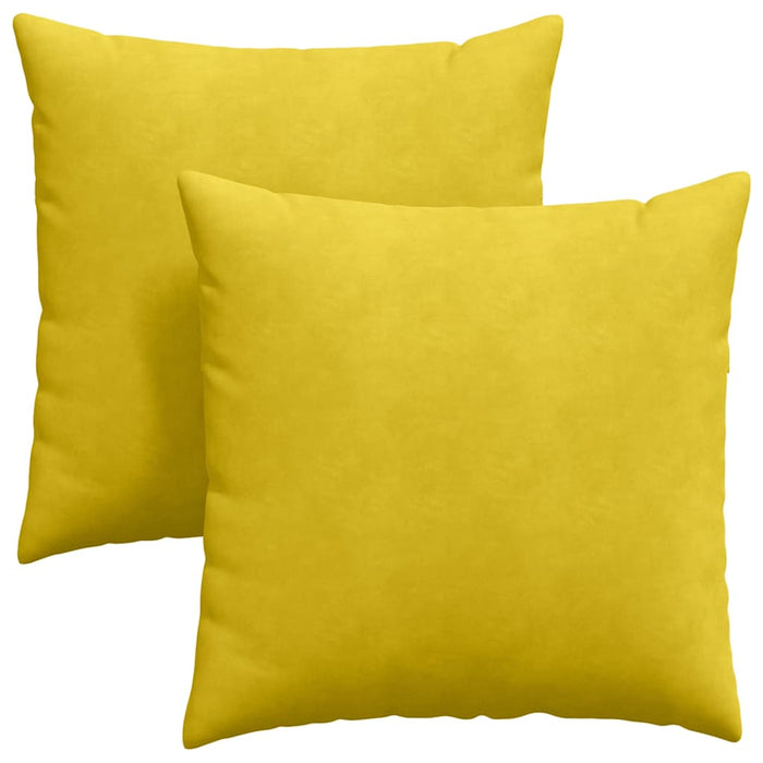 Perne pentru canapea 2 pcs Galben 80 x 80 cm - WALTI WALTI