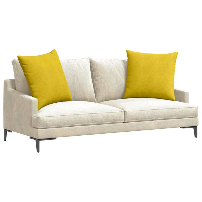 Perne pentru canapea 2 pcs Galben 80 x 80 cm - WALTI WALTI