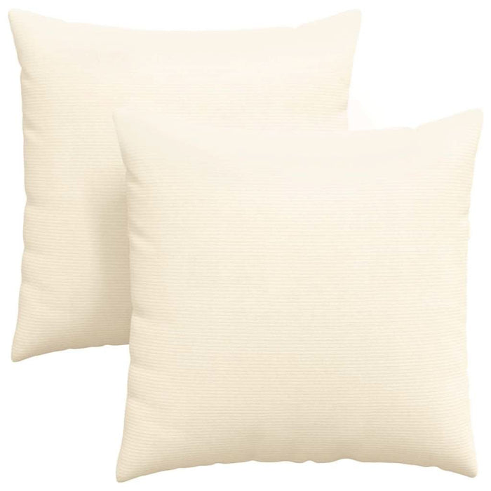 Perne pentru canapea 2 pcs Crem 80 x 80 cm - WALTI WALTI
