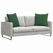 Perne pentru canapea 2 pcs Verde închis 80 x 80 cm - WALTI WALTI