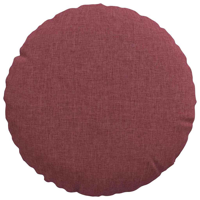 Perne de Șezut 2 pcs Roșu Vin Ø30 x 13 cm țesătură - WALTI WALTI