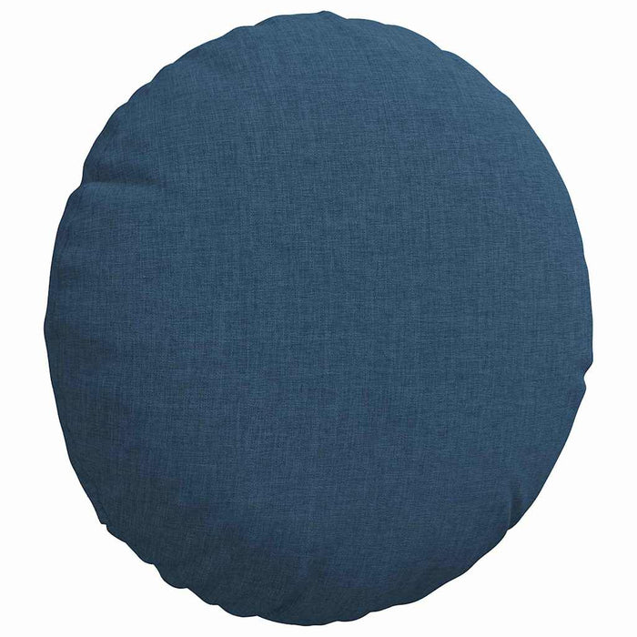 Perne de Șezut 2 pcs albastru Ø30 x 13 cm țesătură - WALTI WALTI