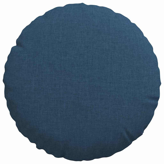 Perne de Șezut 2 pcs albastru Ø30 x 13 cm țesătură - WALTI WALTI