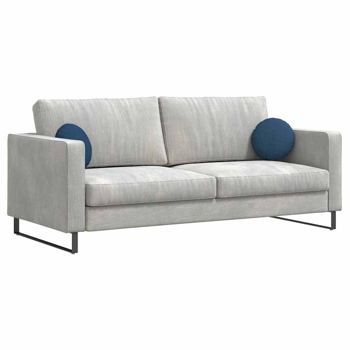 Perne de Șezut 2 pcs albastru Ø30 x 13 cm țesătură - WALTI WALTI