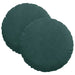 Perne de Șezut 2 pcs Verde închis Ø 40 x 13 cm Catifea - WALTI WALTI