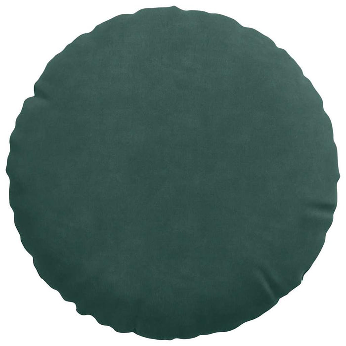 Perne de Șezut 2 pcs Verde închis Ø 40 x 13 cm Catifea - WALTI WALTI