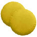 Perne de Șezut 2 pcs Galben Ø 40 x 13 cm Catifea - WALTI WALTI