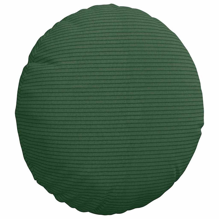 Perne de Șezut 2 pcs Verde închis Ø 30 cm Țesătură din corduroy - WALTI WALTI