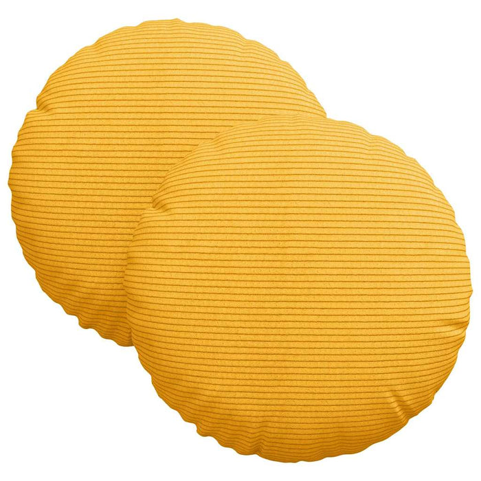 Perne de Șezut 2 pcs Galben Deschis Ø 30 cm - WALTI WALTI