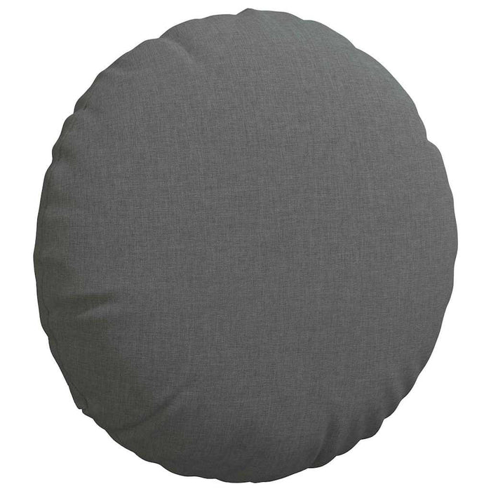 Perne de Șezut 2 pcs Gri închis Ø40 x 13 cm țesătură - WALTI WALTI