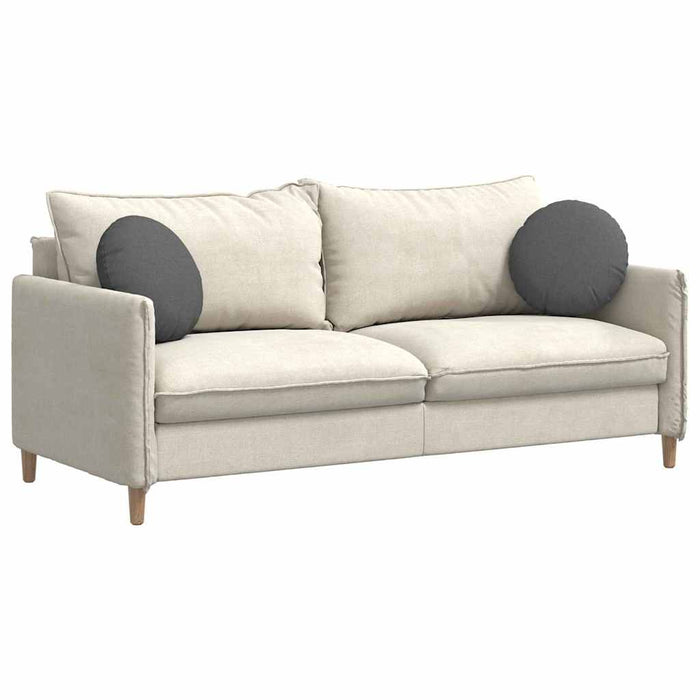 Perne de Șezut 2 pcs Gri închis Ø40 x 13 cm țesătură - WALTI WALTI